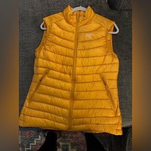 arcteryx cerium vest size womens large